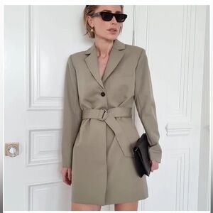 Anine Bing Tan Mini Dress
